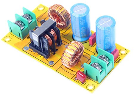 NOYITO DC LC Filter DC EMI Power Filter 0 to 50V 2A 4A 10A 20A Filterboard (2A)