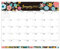 Magnetic Calendar 2024 - Magnetic Calendar for Fridge 2024, Jan.2024 - Dec.2024, Magnetic Fridge Calendar, 8 × 10, Magnetic Monthly Calendar + Julian Dates + Tear-off Pad + Schedule Planner