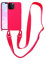 VooDirop Handykette für iPhone 12 Pro Max mit Band, Handyhülle mit Verstellbarer Lanyard Liquid Silikon Hülle mit Stylische Band Kordel zum Umhängen kompatibel mit iPhone 12 Pro Max 6.7''