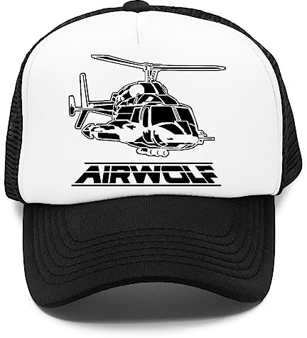 Airwolf Kinder Kappe Baseball Rapper Cap