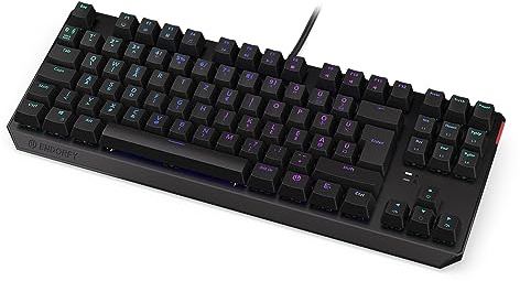 ENDORFY Thock TKL HU Red, Kailh Red Linear switches, TKL 80% Mechanical Keyboard, Hungarian Layout, ABS keycaps | EY5E004