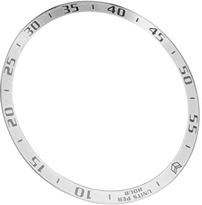 HEMOTON Edelstahl-Ring Für Uhrenring Anti-Kratz-Ring Kompatibel Mit Armbanduhr-lünette Hoher Passgenauigkeit Schützt Die Uhr Vor Kratzern