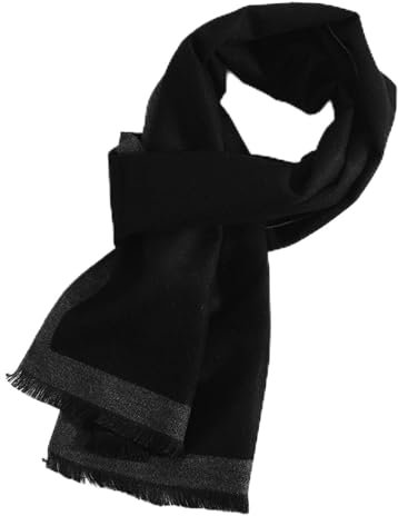 Schal Modequalität Schals Mann Herbst Winter dicker warmer Kaschmirschal Business lange Wraps Männer klassischer Schal Kaschmirschal (5 180 x 30 cm)