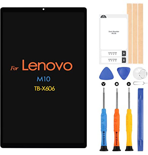 LCD Schermo per Lenovo Tab M10 Plus TB-X606/X606F/X606X LCD Display Touch Digitizer Vetro Assembly di Ricambio Sostituzione con assemblaggio Completo digitalizzatore 10.3