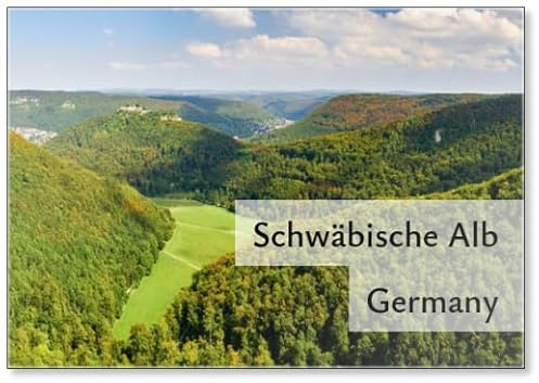 Kühlschrankmagnet Schwäbische Alb Bei Bad Urach