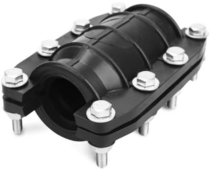 Morsetto di riparazione per tubi da 1 1/4, kit di riparazione di emergenza per tubi in plastica e metallo (31 mm-33 mm)