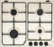 FFS 46 ASV - Piano cottura a gas, 4 fuochi, 60 cm, Avena