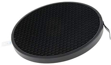 60 Degree Honeycomb Grid Mesh for 7-inch Reflector Diffuser Lamp Shade Black