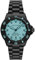 Emporio Armani Watch for Men, Quartz Movement and 42mm Case Size with Stainless Steel, Leather or Silicone Strap Blau und Schwarz, 42.5MM