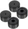 DOITOOL Lightweight Speaker Foam Pads Soundproof Mat for Turntable Speaker Shock-absorbing Feet Acoustic Isolation Sponge Pad
