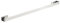 Barre porte-serviettes de bain murale，porte-serviettes de salle de bain porte-serviettes avec finition argent brossé，porte-serviettes à tige simple en acier inoxydable étagère à serviettes(Silver,50cm