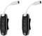 Kznifmk 2X 8GB MP3 Player Swimming Underwater Diving Spa + FM Radio Waterproof Headphones Black