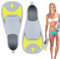Schwimmflossen - Kompakte Schwimmflossen Flossen - Verstellbare Weiche Bequeme Leichte Poolzubehör Für Kinder Surfen Tauchen Reisen Apnoetauchen Erwachsene Ausrüstung
