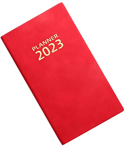 OSALADI Akademischer Planer Englischer Notizblock Zeitmanagement Notizbuch Praktischer Wochenplaner für Studenten Büroangestellte Minimalistisches Design