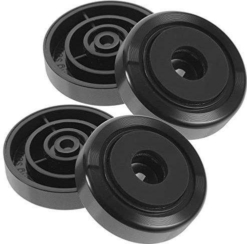 DIYEAH 4Pcs Speaker Isolation Feet Hifi Vibration Dampening Pads for Subwoofer Stands Absorbs Resonance for Turntables and Audio Equipment