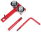 Kettensäge Bar Rail Tightening Repair Tool Kettensäge Führung Straightener Chainsaw Bar Rail Closing Tool for Chain Grinding