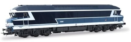 Jouef HJ2621 SNCF, HO Gauge Locomotive | CC 72056 La Bourboule, blue, casquette logo, Epoch V, 1:87 Scale, Model Railway for Collectors