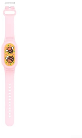 Wasserdichtes Silikon-Armband für Kinder zur Verwendung mit Samsung SmartTag 5.1 cm aktiven Umgebungen (grün)