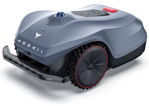 HOOKII Neomow X SE Mähroboter ohne Begrenzungskabel, bis 3000㎡, 3D LiDAR SLAM+Vision Fusion Kartierung, Keine RTK-Station Erforderlich, mit 4G Modul und GPS, Schnitthöhe 30-85 mm, 45% Steigung, Leise