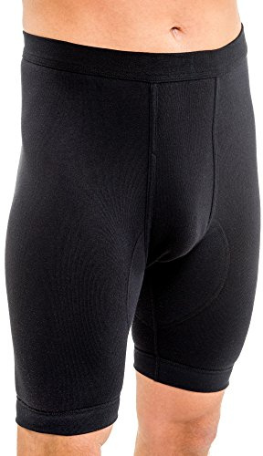 HERMKO 3980 Herren knielanger Slip mit Eingriff und Weichbund, Schlüpfer mit hohem Leib aus 100% Bio-Baumwolle