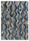 Flair Rugs Moda Asher Läufer, 100 % Wolle, 60 x 230 cm, Blau