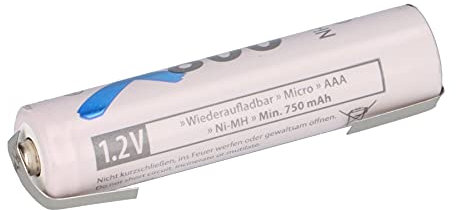 AAA Micro Akku LSD Plus NI-MH 1,2V 800mAh U Lötfahne Low self-Discharge wiederaufladbar + geringe Selbstentladung