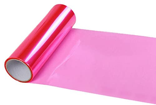 Scheinwerfer Folie Auto, MoreChioce 10m x 30cm TPU Scheinwerfer Tönungsfolie Kratzfeste Rücklichtfolie Autoscheinwerfer Tönungsaufkleber Nebelscheinwerfer Lampen Folie Aufkleber,Rosa