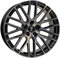 MB Design Felge KV4 7.5Jx18 ET45 5x100 Rauchschwarz glänzend poliert kompatibel mit Audi A1