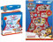 Paw Patrol Schmuck-Set basteln mit 3 farbigen Bändern, Motivperlen, Perlen in Herzform & Paw Patrol Sticker - über 150 Sticker mit Motiven von Chase, Rubble, Marshall, Skye und Co.