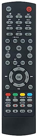 GB067WJSA Telecomando di ricambio Per Sharp Aquos TV LC-50LE651E LC-50LE651k LC-50LE651RU LC-50LE651V LC-50LE652E LC-50LE652RU LC-50LE652V LC-39LE651k LC-39LE650RU LC-39LE651V LC-39LE650V LC-39LE651E