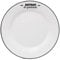 Lot De 6 Assiettes Plates Bistrot En Porcelaine - D 26 Cm