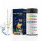 Hzutloer 7 in 1 Aquarium Test Kit Süßwasser Salzwasser, 100 Streifen Fisch Tank Wasser Test Kit, Fisch Tank Teich Wasserqualität Teststreifen genaue Prüfung