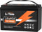 LiTime Batterie Lithium 12V 100Ah, Rechargeable Batterie LiFePO4 avec 100A Protection BMS et 4000-15000 Cycles Profonds, pour Camping-Car, Bateaux, Système Solaire, Hors-Réseau