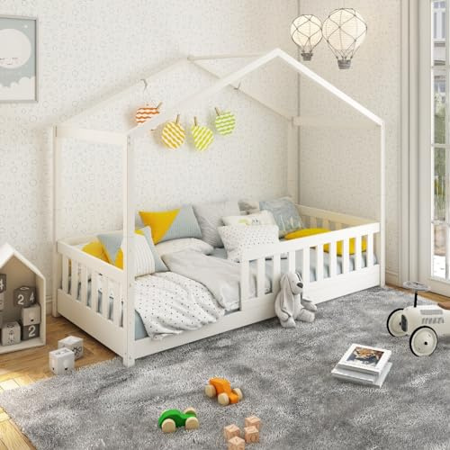 Flair Furnishings Noomi Froya Evolutionary Wooden House Bed - White