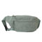DMNQ Sac Banane Femme Bandoulière en Velours Côtelé - Tissu Élégant et Pratique