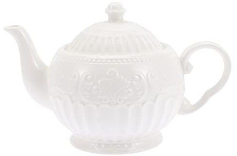 ABBNIA Teiera in Ceramica Piano Cottura Bollitore per Il tè Teiera Reale Teiera in Porcellana Teiere Giapponesi Moderne per tè Sfuso