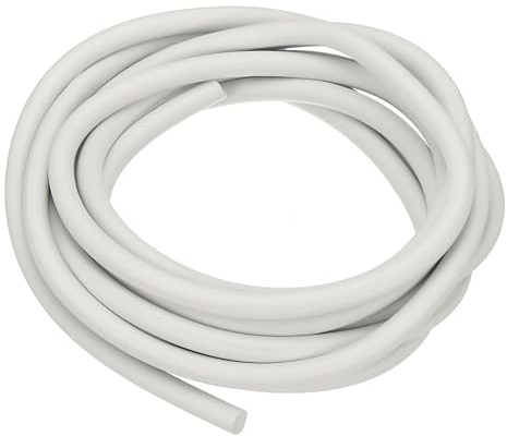 PATIKIL 16.4Ft Backer Rod 1/2 Inch EPDM Rubber Caulk Saver Concrete Expansion Joint Concrete Expansion Filler Weather Strip Seal for Gaps and Joints, White