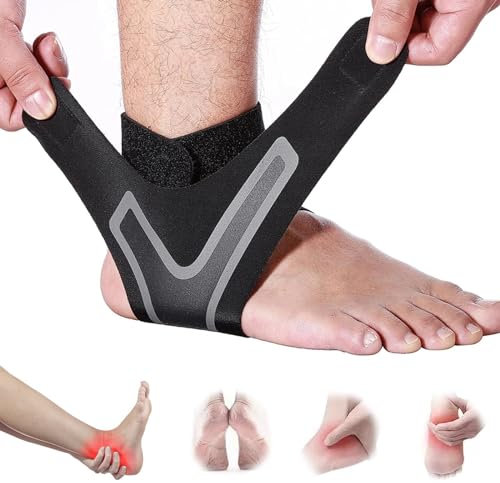 Tryxwrap Bandage plantaire X Wrap pour homme et femme, unisexe, bandage de pied pour fasciite plantaire, taille S, noir