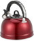 PHENOFICE 1pieza Hervidor De Agua Silbante De Acero Inoxidable De Hervidor Para Cocina De Inducción Y Gas Capacidad Kettle Sonoro Para Té Y Vino Caliente