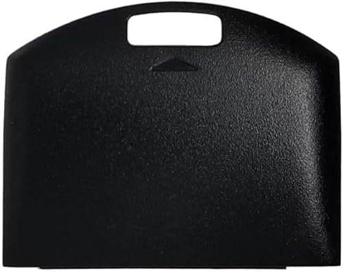 Couvercle de batterie noir pour PSP 1000 1001 Fat Remplacement Cas de rechange Accessoires de télécommande