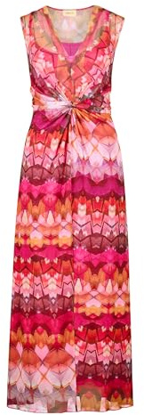 Cartoon Damen Midikleid ohne Arm 38, Rosé/Lilac