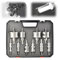 10 Pcs Lochsägen Bohrer Set, 16–53 mm Metall Lochsäge Bohrer Sets, TCT Bohrer Lochsägen Set Titanbeschichteter für Edelstahl, Eisen, Holz, Kunststoff, Bohrkrone Steckdose (10Pcs)