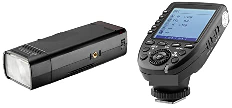 1/8000 HSS avec Lampe de Poche extérieure sans Fil X System 2.4G intégrée avec Batterie Lithimu 2900 mAh pour la Photographie en Studio(P)