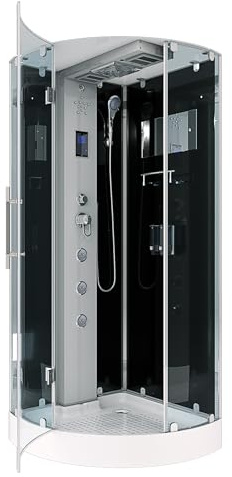 AcquaVapore D37-23L0 Dusche Duschtempel Komplett Duschkabine 100x100