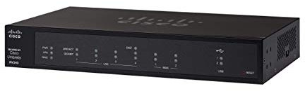 Cisco RV340 VPN Router | 4 Gigabit Ethernet (GbE) Ports | Dual WAN | Limited Lifetime Protection (RV340-K9-G5)