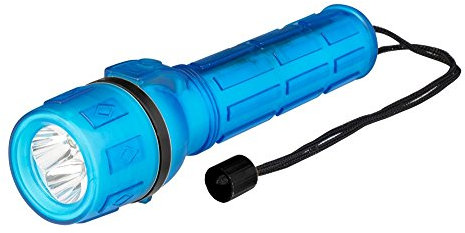 POLY POOL - PP3150 Lame Torche Mini LED de Poche 18lm - Lampe Portable Portée 30m Idéale po le Camping et le Trekking - Lampe de Secours Rechargeable avec Poignée Antidérapante et Dragonne.