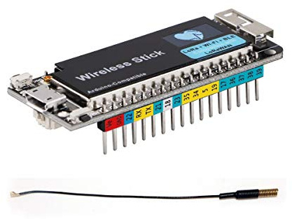 DollaTek ESP32 Wireless Stick Lora + WiFi + BLE Entwicklungsboard SX1276 Modul für Arduino 433MHz - 470MHz