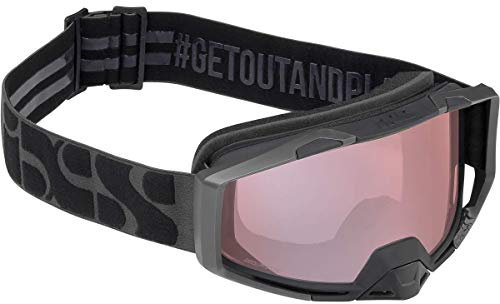 IXS Goggle Trigger Black/Mirror Soft Pink, Einheitsgröße
