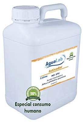 Ácido Clorhídrico 4% 5000 ml | Activador Profesional para Clorito Sódico | Alta Pureza, Uso Industrial y Tratamiento de Agua