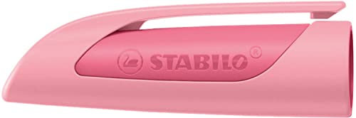Ergonomic School Fountain Pen - STABILO EASYbuddy Pastel - Cap - Rosy Blush